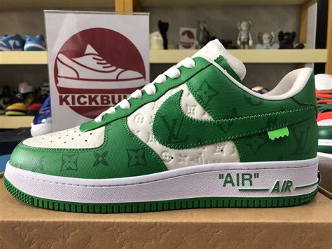 louis vuitton green air force 1|louis vuitton air force 1 patchwork.